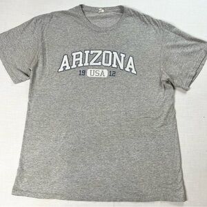 Vintage Delta Pro Weight Tag  Arizona T-shirt Gray Men’s Size Large
